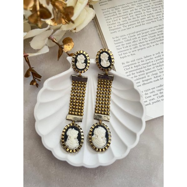 VICTORIA LONG CHAIN EARRING (RJE1193)